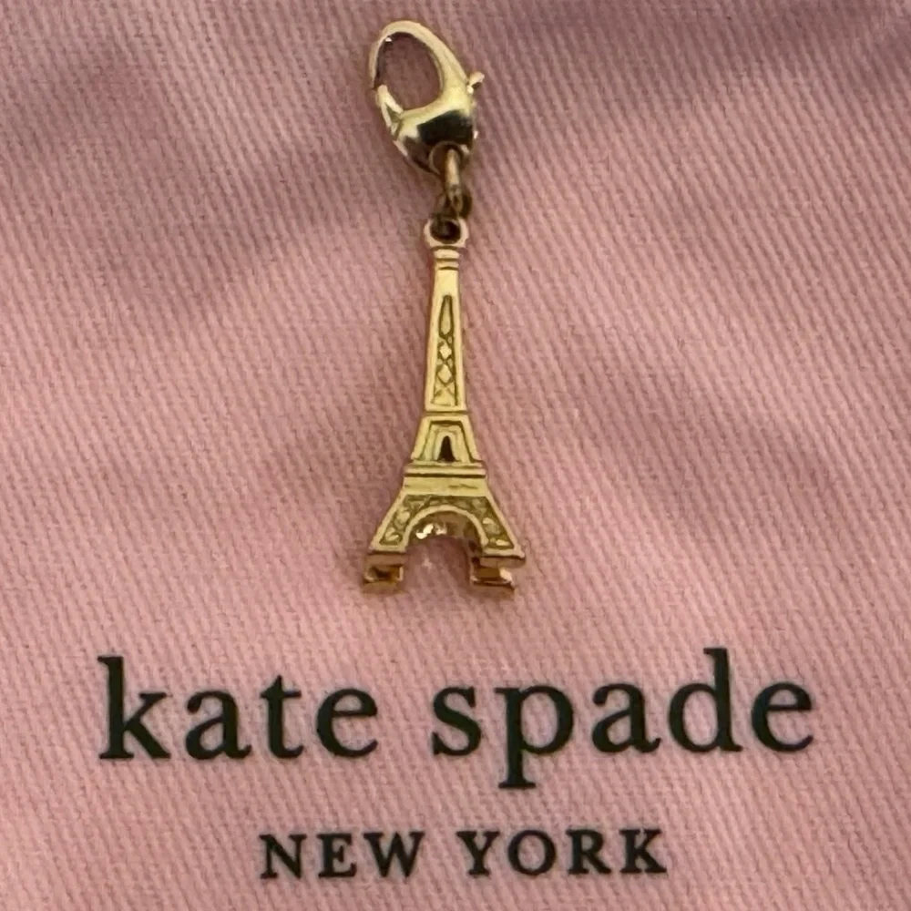 KATE SPADE Eiffel Tower 12 KT Plated Vintage Charm (No Bracelet) - Picture 4 of 8